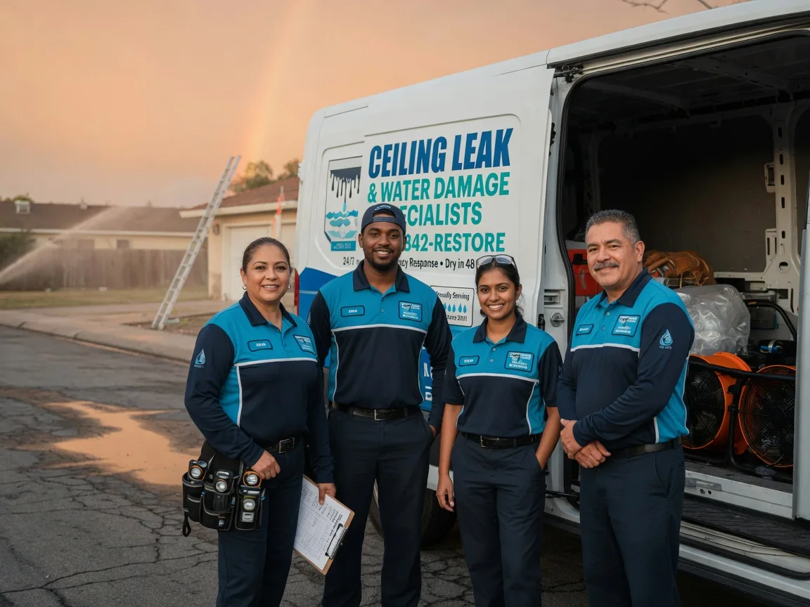 Ceiling Leak Cleanup company in Madera, CA