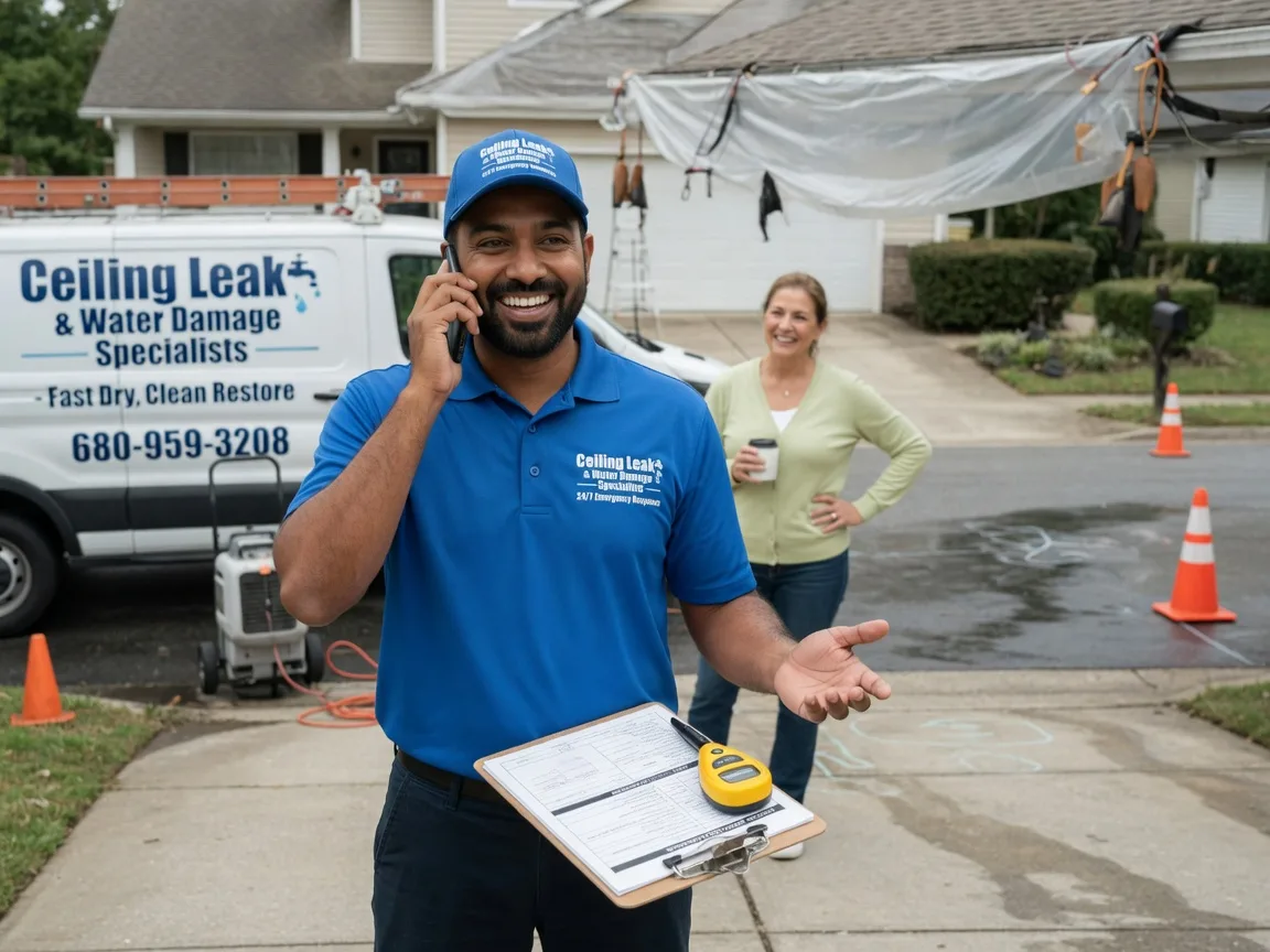 Ceiling Leak Cleanup Madera, CA FAQs